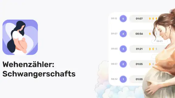 Wehenzähler: Kontraktion Timer