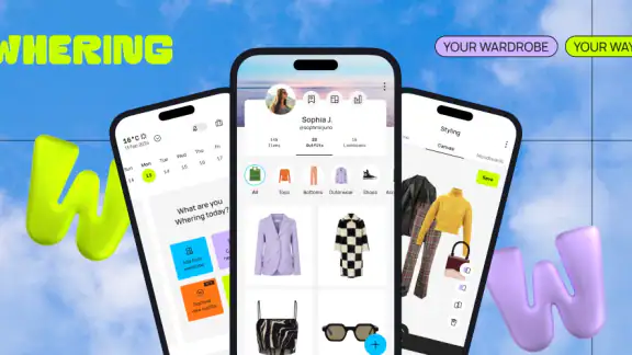 Whering: Digitale Garderobe