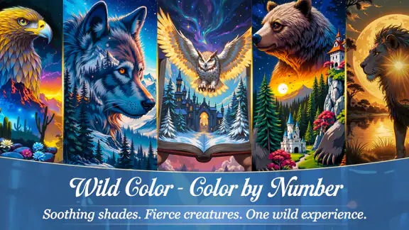 Wild Color: Malen nach Zahlen
