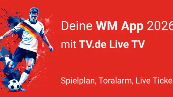 WM 2026 App mit TV.de Live TV