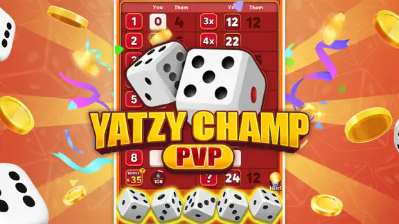 Yatzy Champ: Dice PVP Fun Game