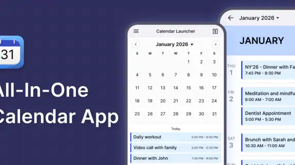 2026 Calendar Launcher