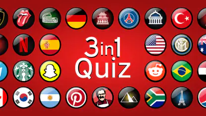 3in1 Quiz: Logo Quiz and More