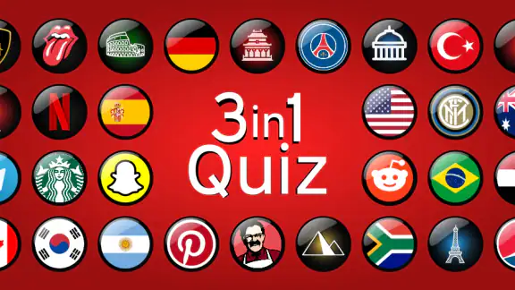 3in1 Quiz: Logo Quiz and More