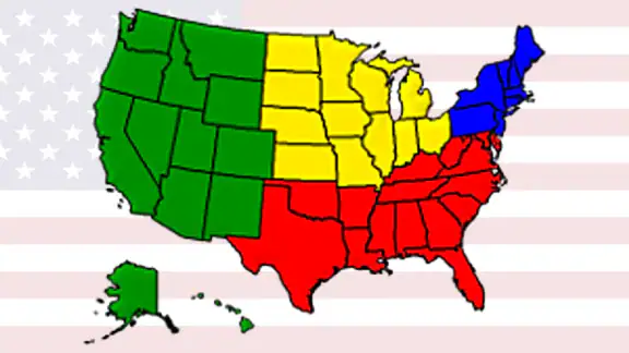 50 US States - American Quiz