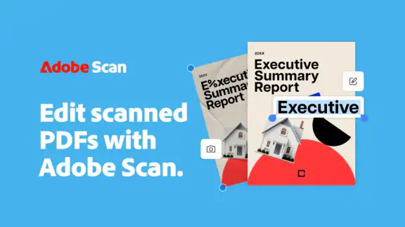 Adobe Scan AI PDF Scanner, OCR