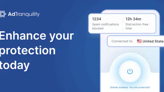AdTranquility VPN Spam Blocker