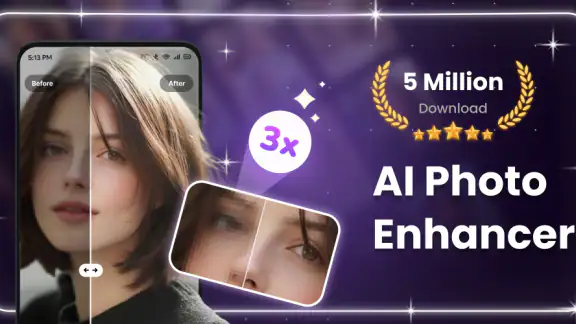 AI Photo Enhancer & AI Studio