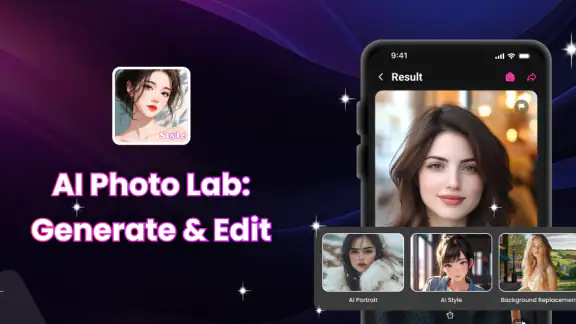 AI Photo Lab: Generate & Edit