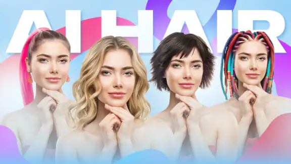 AI Photo Studio & Hair Styler