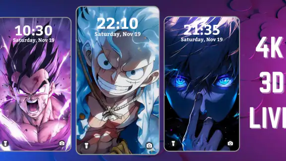 Anime Wallpaper HD & 4K Live