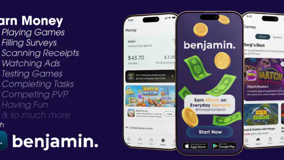 Benjamin - Earn Cash Rewards