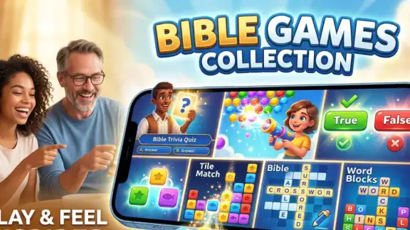 Bible Games: Trivia & Puzzles