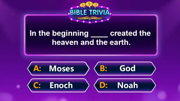 Bible Trivia - Word Quiz Game