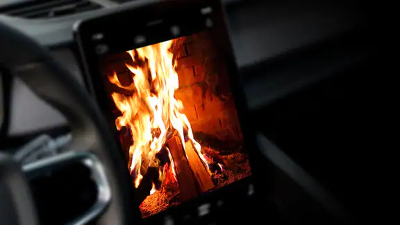 Car Fireplace