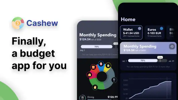 Cashew—Expense Budget Tracker
