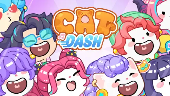 Cat Dash: Cute Cat Music Game
