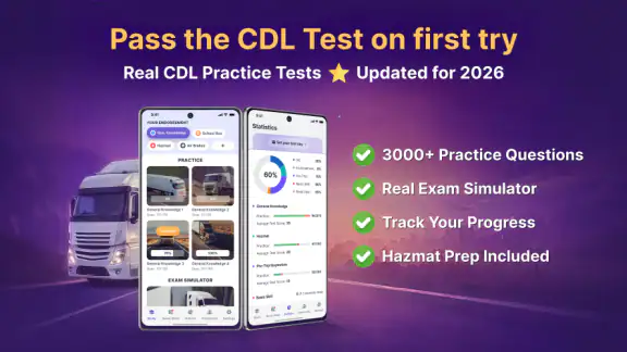 CDL Prep 2026: Test Practice