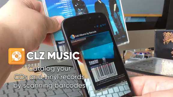 CLZ Music, CD/vinyl collection