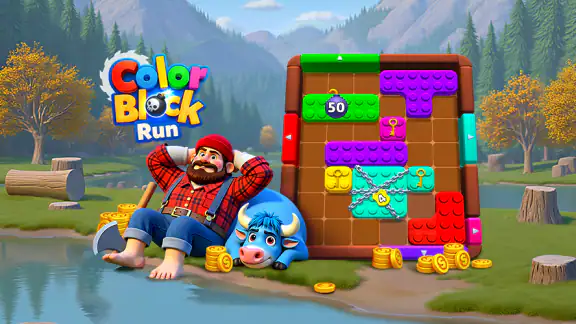 Color Block Run - Puzzle Game