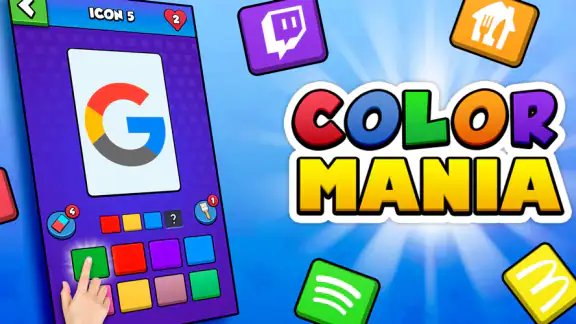 Color Mania Quiz guess logos