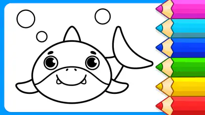 Coloring for Kids: Drawing 2-6