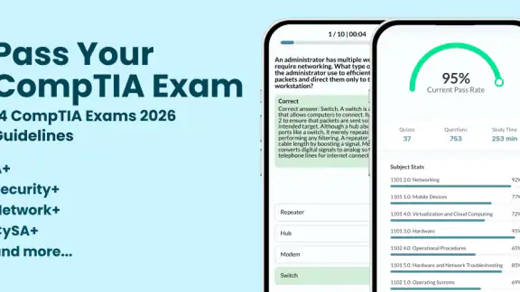 COMPTIA EXAM PREP 2026