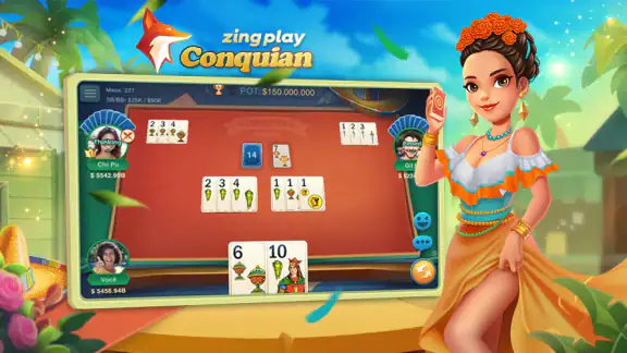 Conquian - ZingPlay
