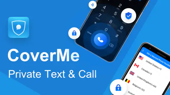 CoverMe - Second Phone Number