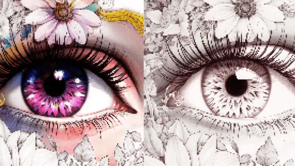 Cross Stitch: Color by Number