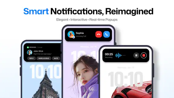 Dynamic Notch Notification Bar
