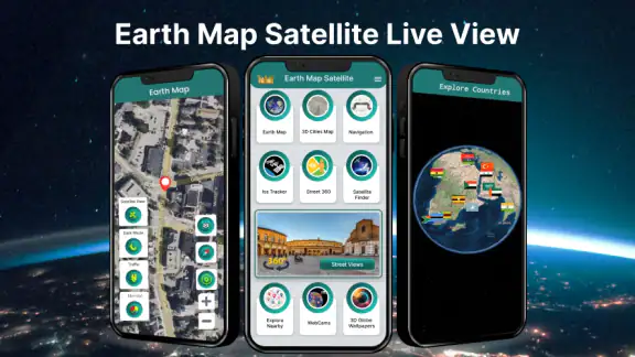 Earth Map Satellite Live View