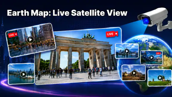 EarthVista: Live Satellite Map