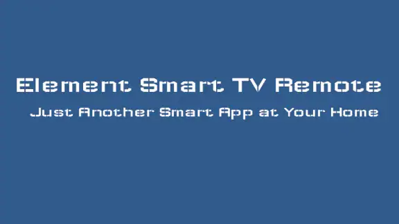 Element Smart TV Remote