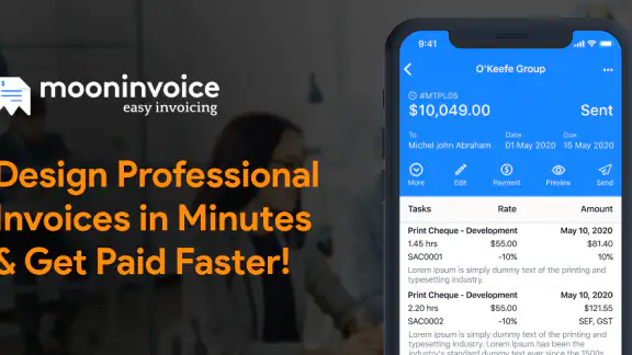 Estimate Invoice Maker By Moon
