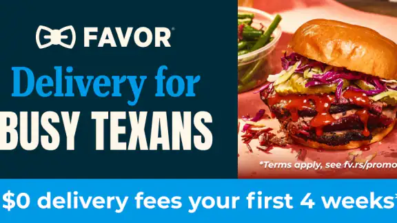 Favor: Texas Food Delivery