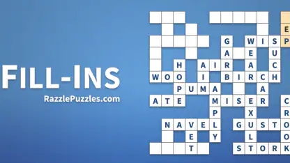 Fill-Ins · Word Fit Puzzles