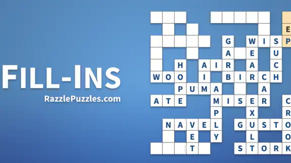 Fill-Ins · Word Fit Puzzles