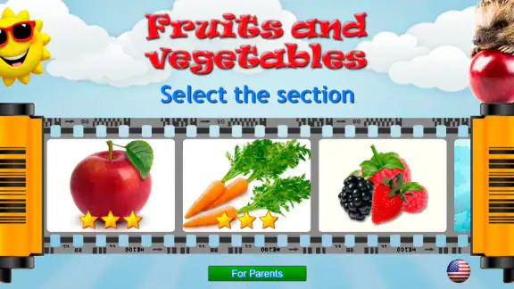 Fruits and Vegetables for Kids