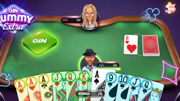 Gin Rummy Extra - Online Rummy
