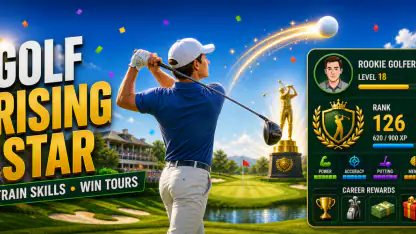 Golf Rising Star : Career Sim