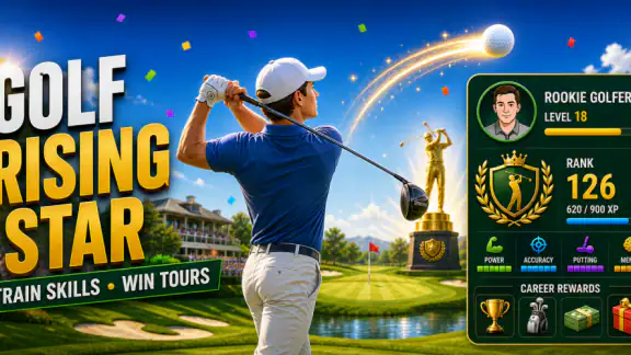 Golf Rising Star : Career Sim