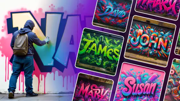 Graffiti Name Logo Maker