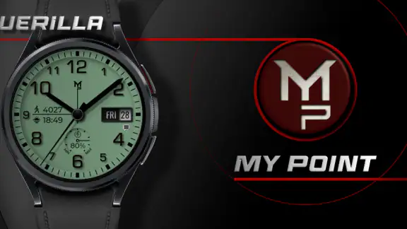 GUERILLA - Analog watch face