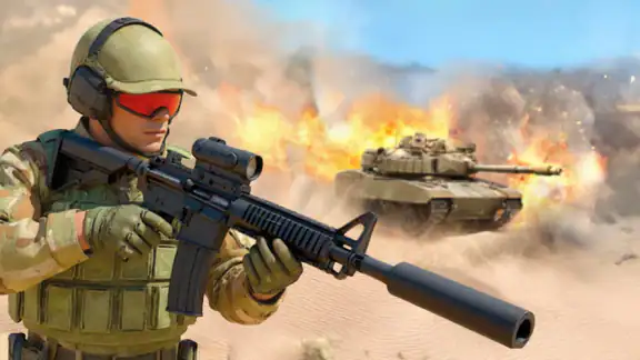 Gun War: 3D Shooting Games