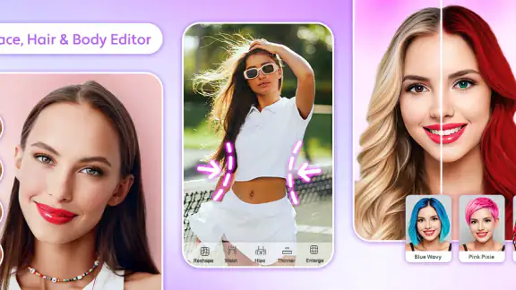 Hair Styler App, AI Hairstyle
