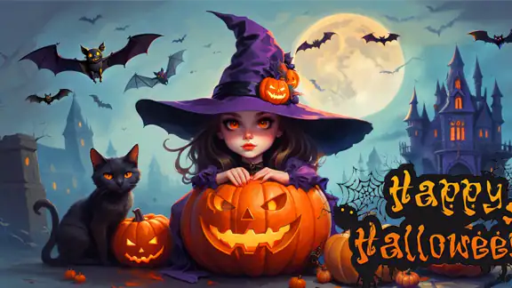 Halloween Color By Number Game