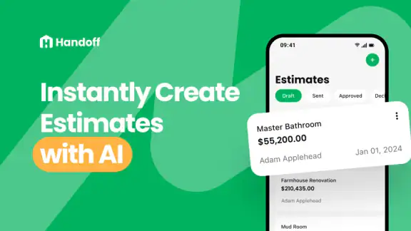 Handoff Construction Estimator