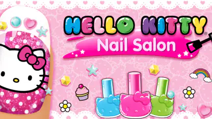 Hello Kitty Nail Salon