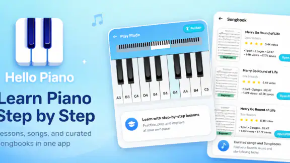 Hello Piano: Learn & Play